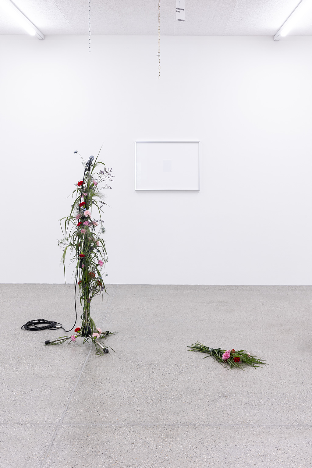 5. Exhibition View Group Show « All my loved ones like to fight » at CALM – Centre d’Art La Meute, Lausanne, 2023 / Photo: Théo Dufloo / Courtesy: the artists and CALM – Centre d’Art La Meute