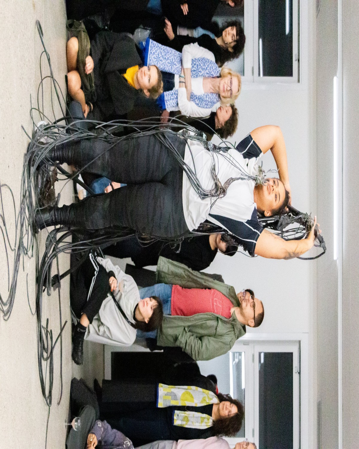 Yein Lee, Pursuers / Poursuivants, 2024, CALM – Centre d'Art La Meute, photo : Théo Dufloo.