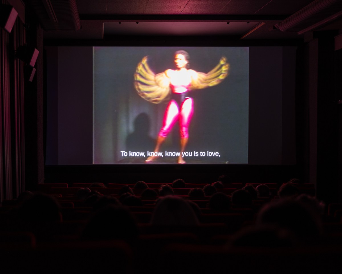 Barbara Hammer,&nbsp;<em>The History of the World According to a Lesbian</em>, 1988, courtesy Estate of Barbara Hammer, New York;&nbsp;Electronic Arts Intermix (EAI), New York; Company Gallery, New York; and KOW, Berlin. Photo : Théo Dufloo.
